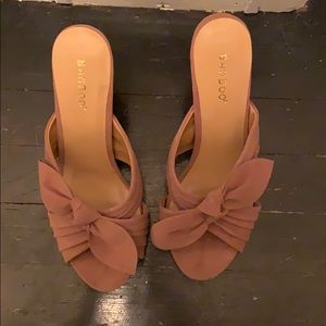 Tan Bamboo Heel